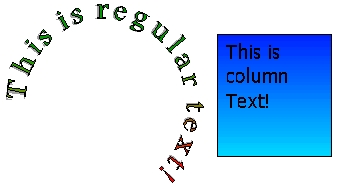 DrawIt Circle Text