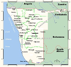 namibia-karte