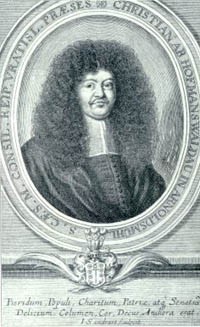 Portrait: Christian Hofmann von Hofmannswaldau