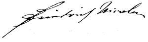 Signatur: (Christoph) Friedrich Nicolai